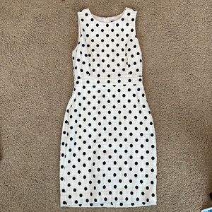 J. Crew Polka Dot Shift Dress Size 2 NWT